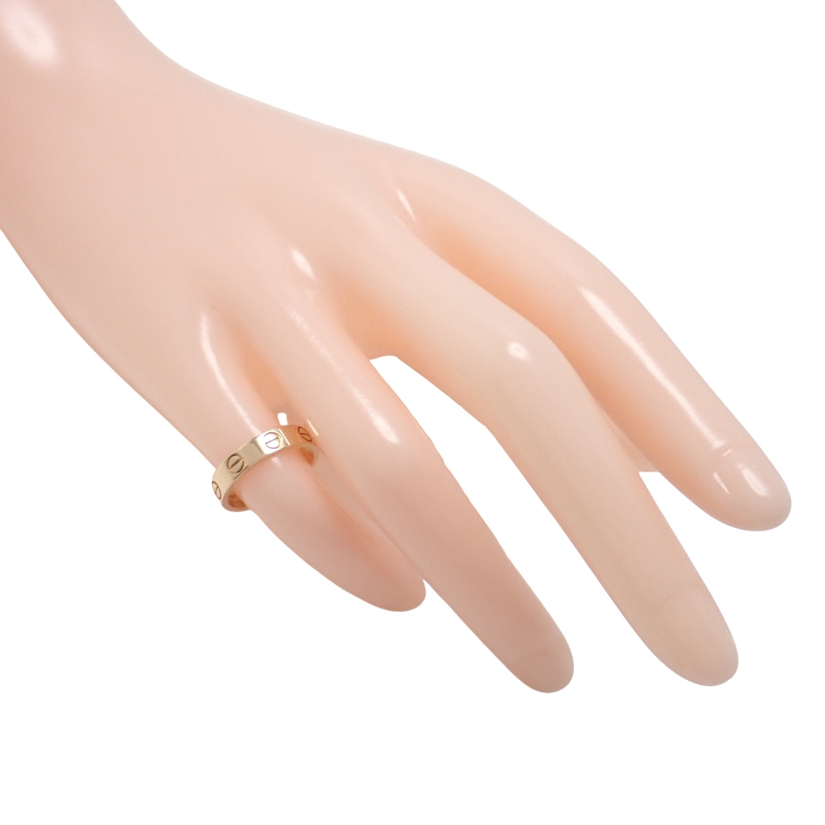 LOVE ring, small model, pink gold, 18KPG, 45, 2.8g