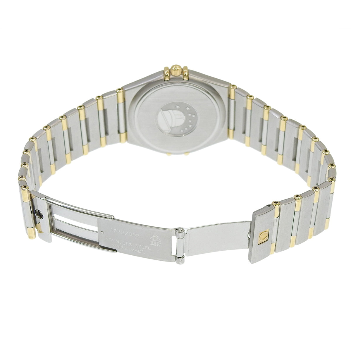 Constellation 1312.30 YG/SS Silver Quartz Men's