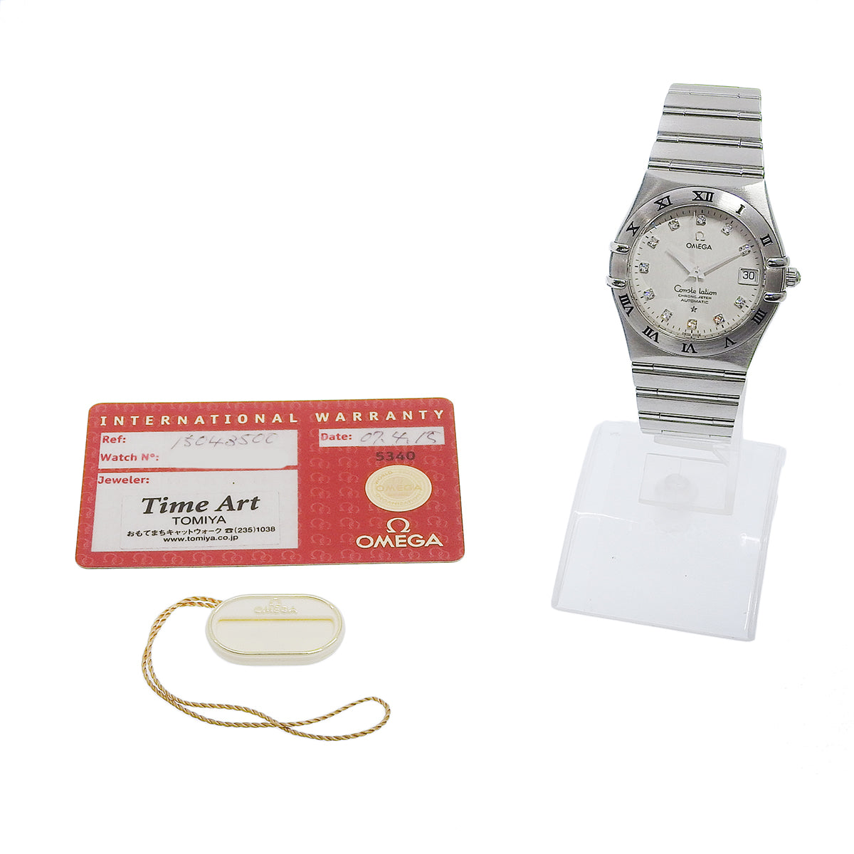 Constellation 50th Anniversary 1504.35.00 SS Diamond Index Automatic Ladies
