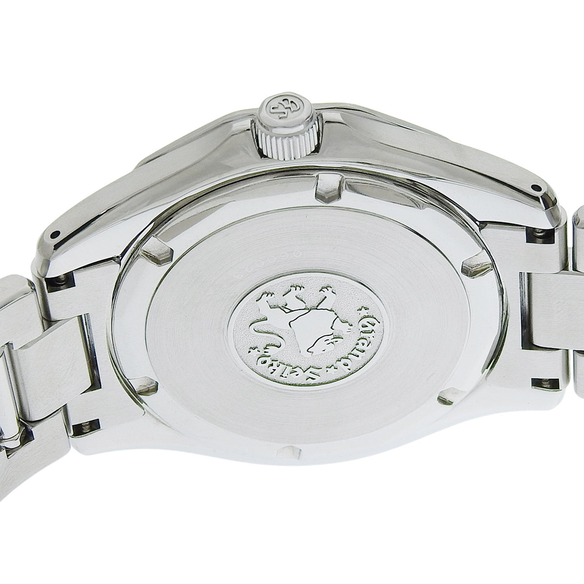 9F Quartz Date SBGX033 SS White Quartz Men's
