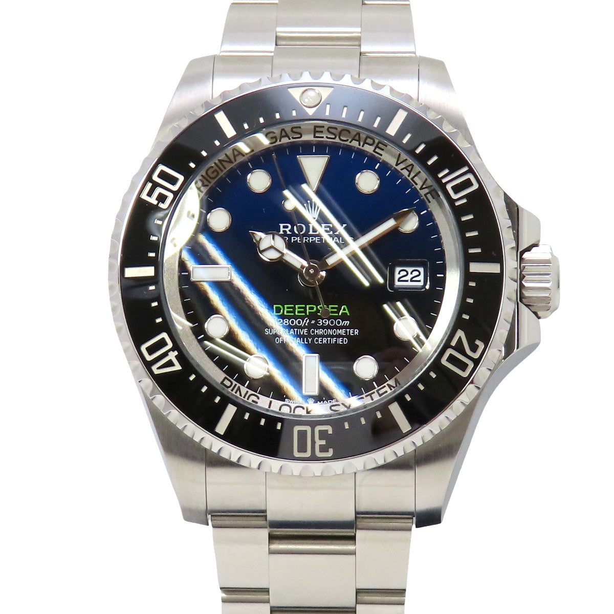 Sea-Dweller Deepsea 136660 Stainless Steel Random Number D Blue Automatic Men's