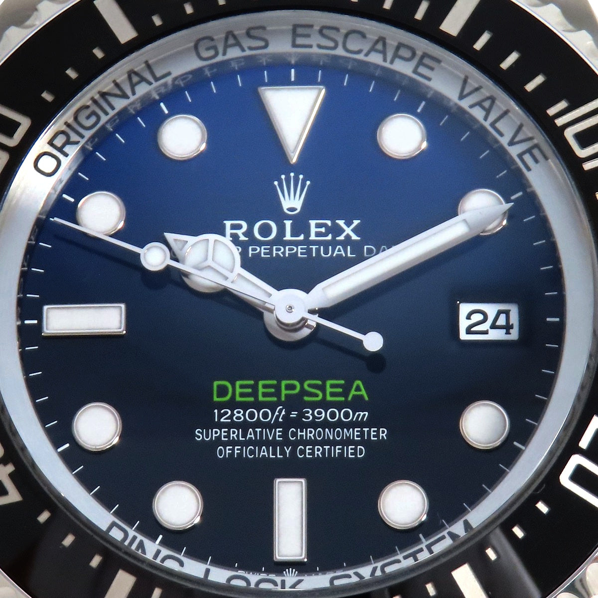Seadweller Deepsea 136660 SS Random Serial No. Blue Dial Automatic Men's Watch