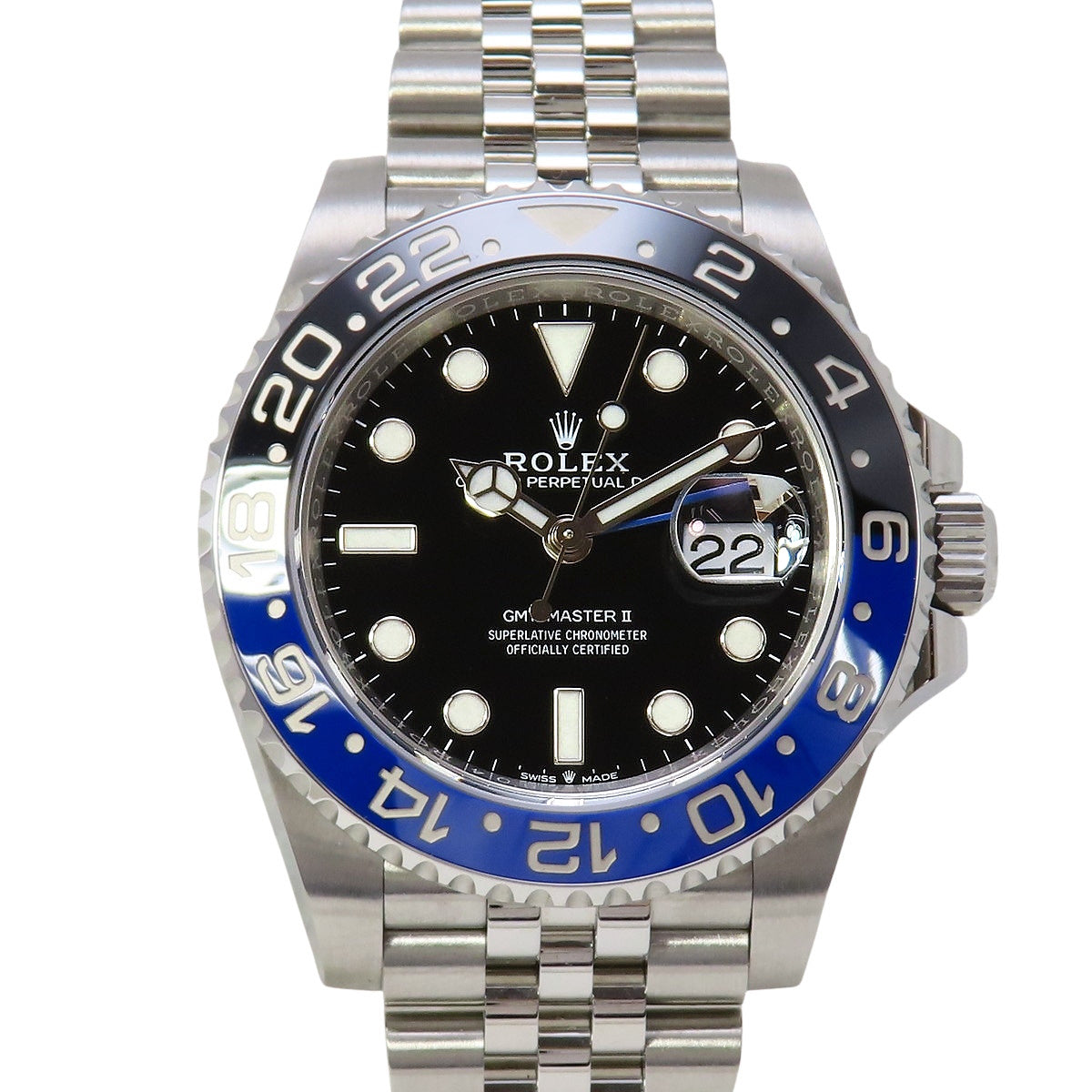 GMTマスターⅡ 126710BLNR SS ランダム番 ブラック 自動巻き メンズ