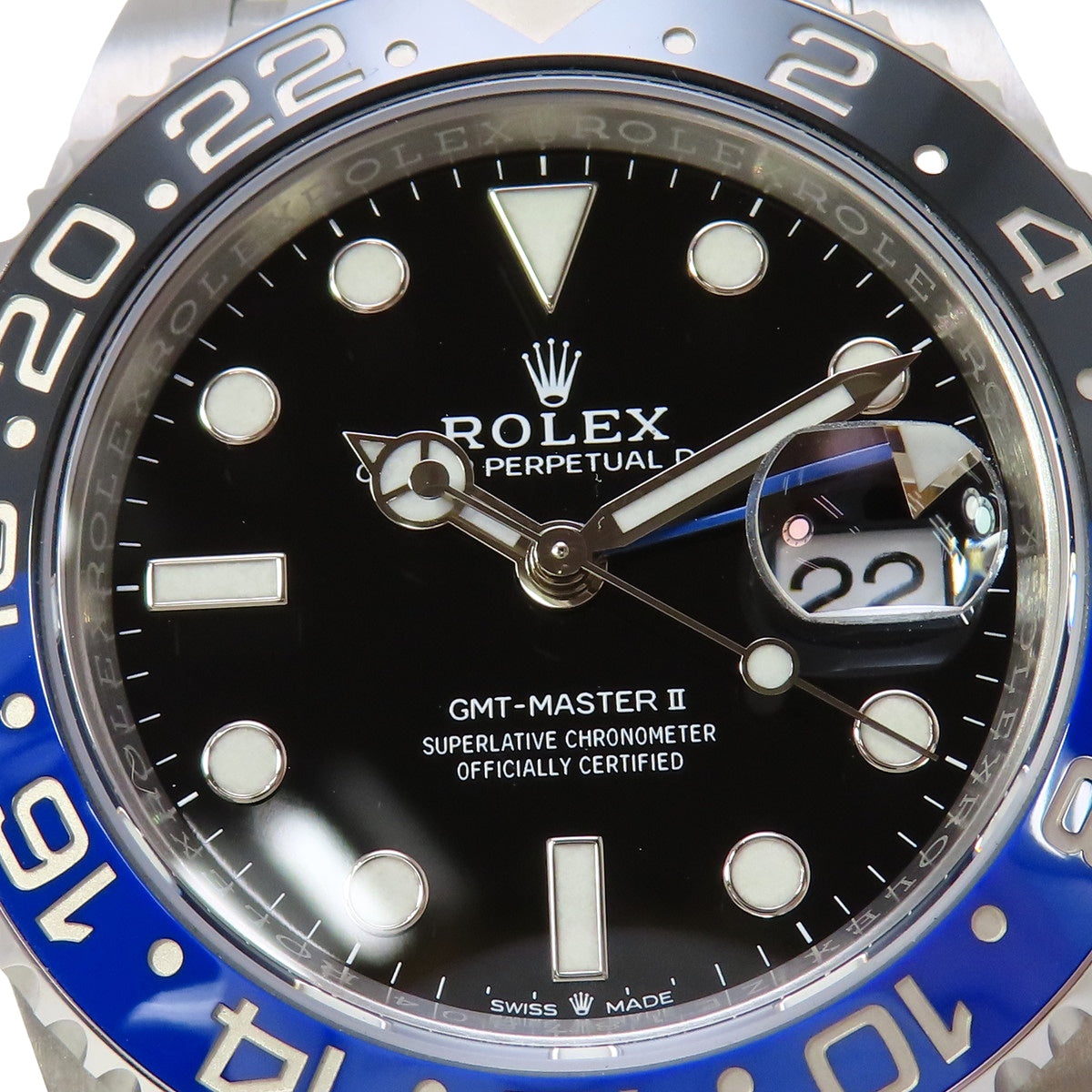GMTマスターⅡ 126710BLNR SS ランダム番 ブラック 自動巻き メンズ