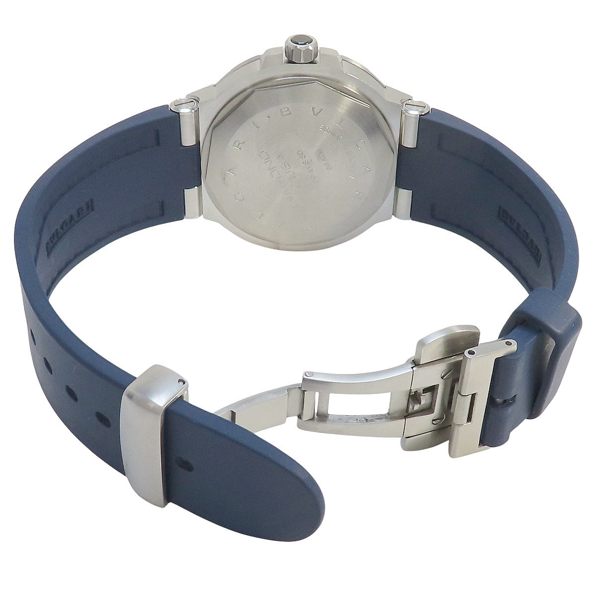 Diagono Professional Scuba DP41C3SVSD SS/Rubber Blue Automatic Men's