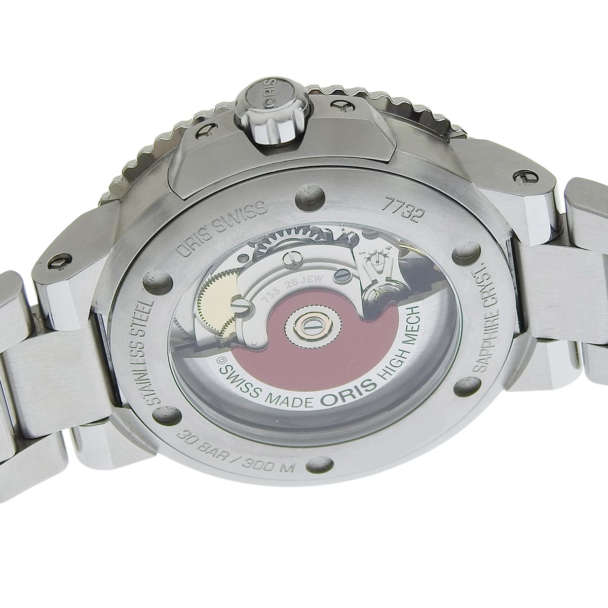 Aquis Date 01.733.7732.4155 SS Blue Automatic Men's