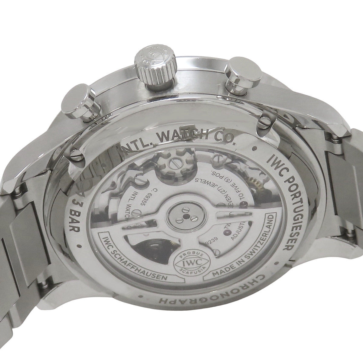 ボルトギーゼ クロノグラフ IW371606 SS ブルー 自動巻き メンズ
