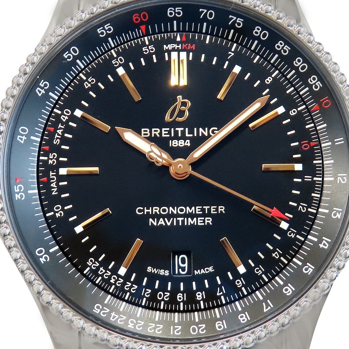 Navitimer Automatic 41 A17326/A17326241B1A1 SS Black Automatic Men's