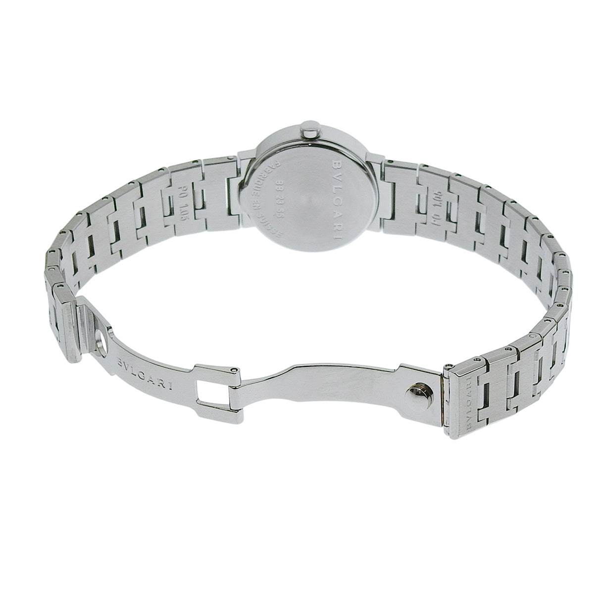 BVLGARI BVLGARI BB23SS SS Black Quartz Ladies