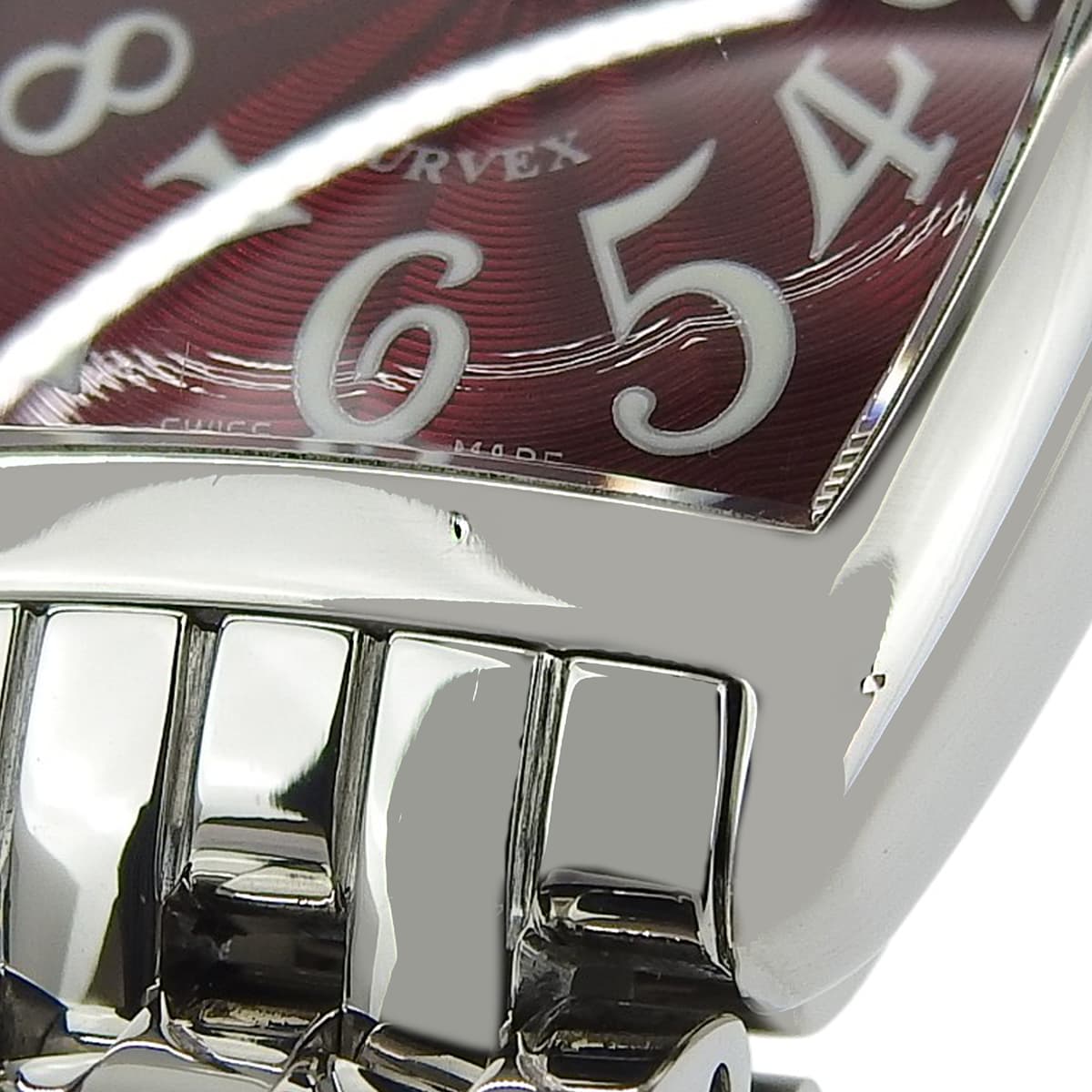 トノーカーベックス 1752BQZ SS レッド クオーツ レディース