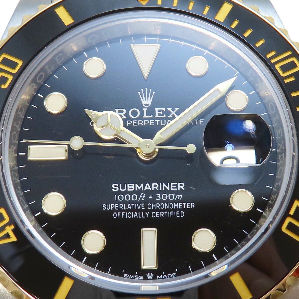 サブマリーナ デイト 126613LN YG/SS ランダム番 ブラック 自動巻き メンズ