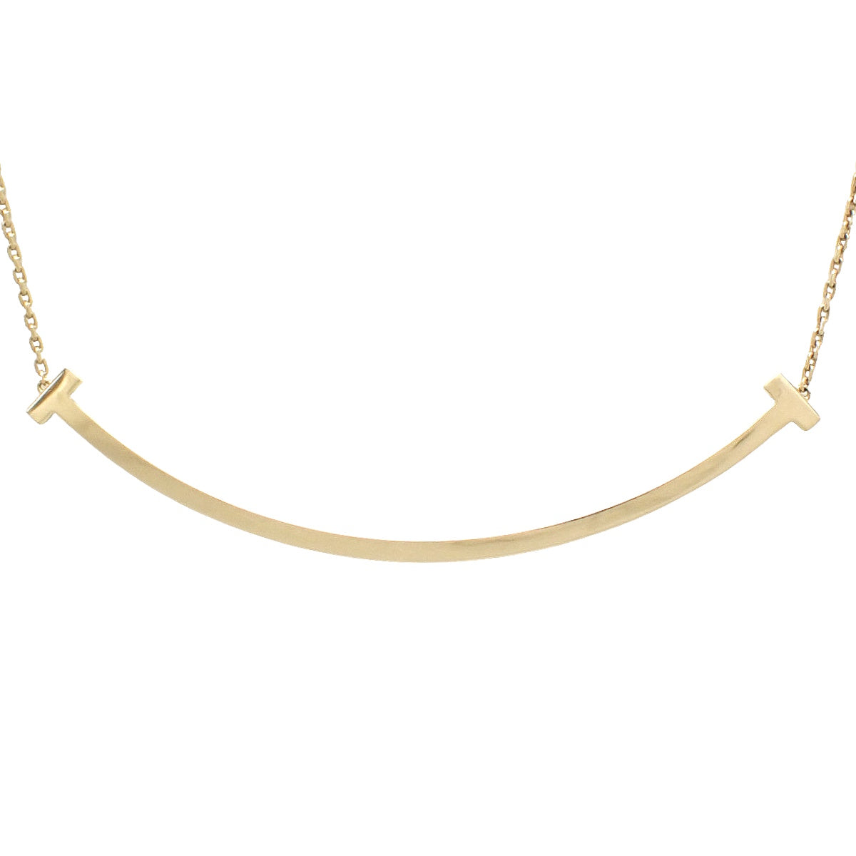 Tスマイル ペンダント エクストララージ イエローゴールド K18YG 12.3g