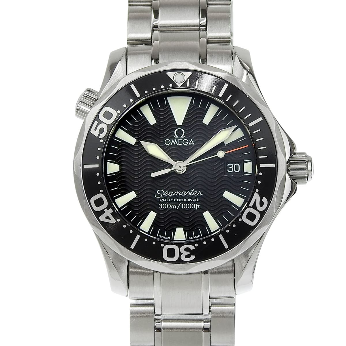 Seamaster 2262.50 SS Black Quartz Unisex