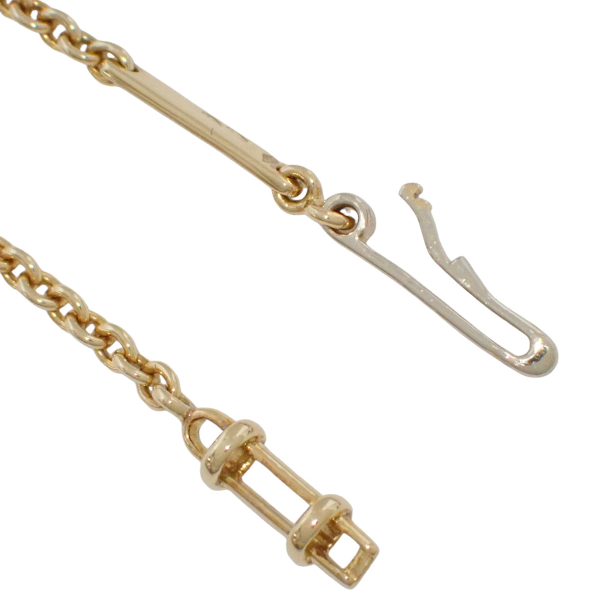 ラブサポート ダイヤ ネックレス ダイヤモンド D0.58 イエローゴールド K18YG 6.7g アクセサリー ジュエリー