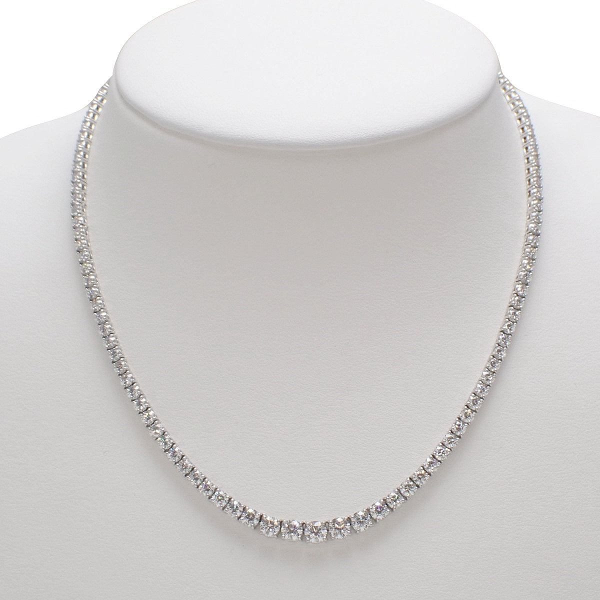 テニスネックレス ダイヤモンド D10.29 Pt850 Pt950 30.6g