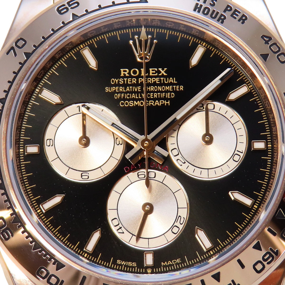 Daytona 126505 PG Random Serial Black Automatic Men's