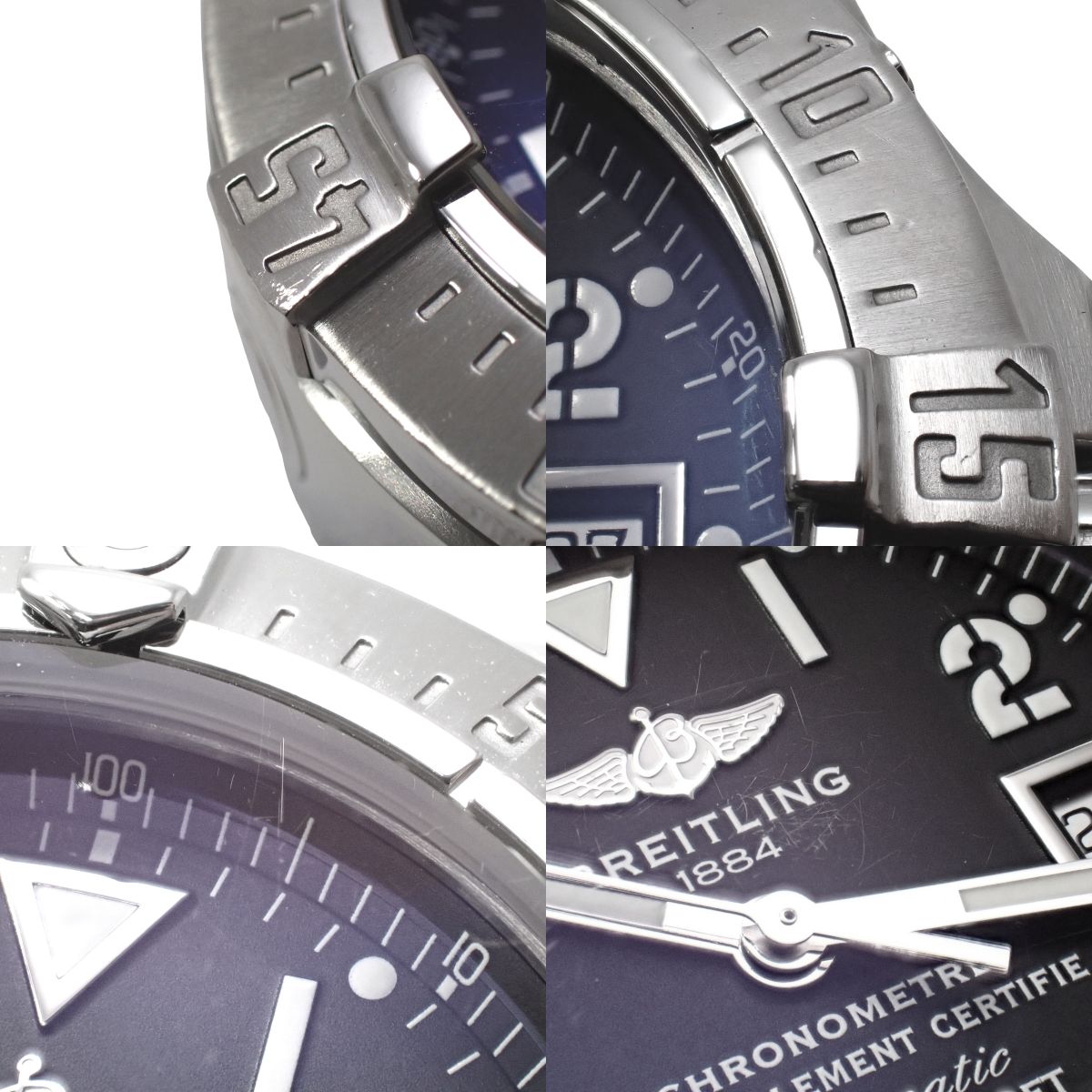 Avenger Seawolf A177B06PRS SS ブラック 自動巻き メンズ
