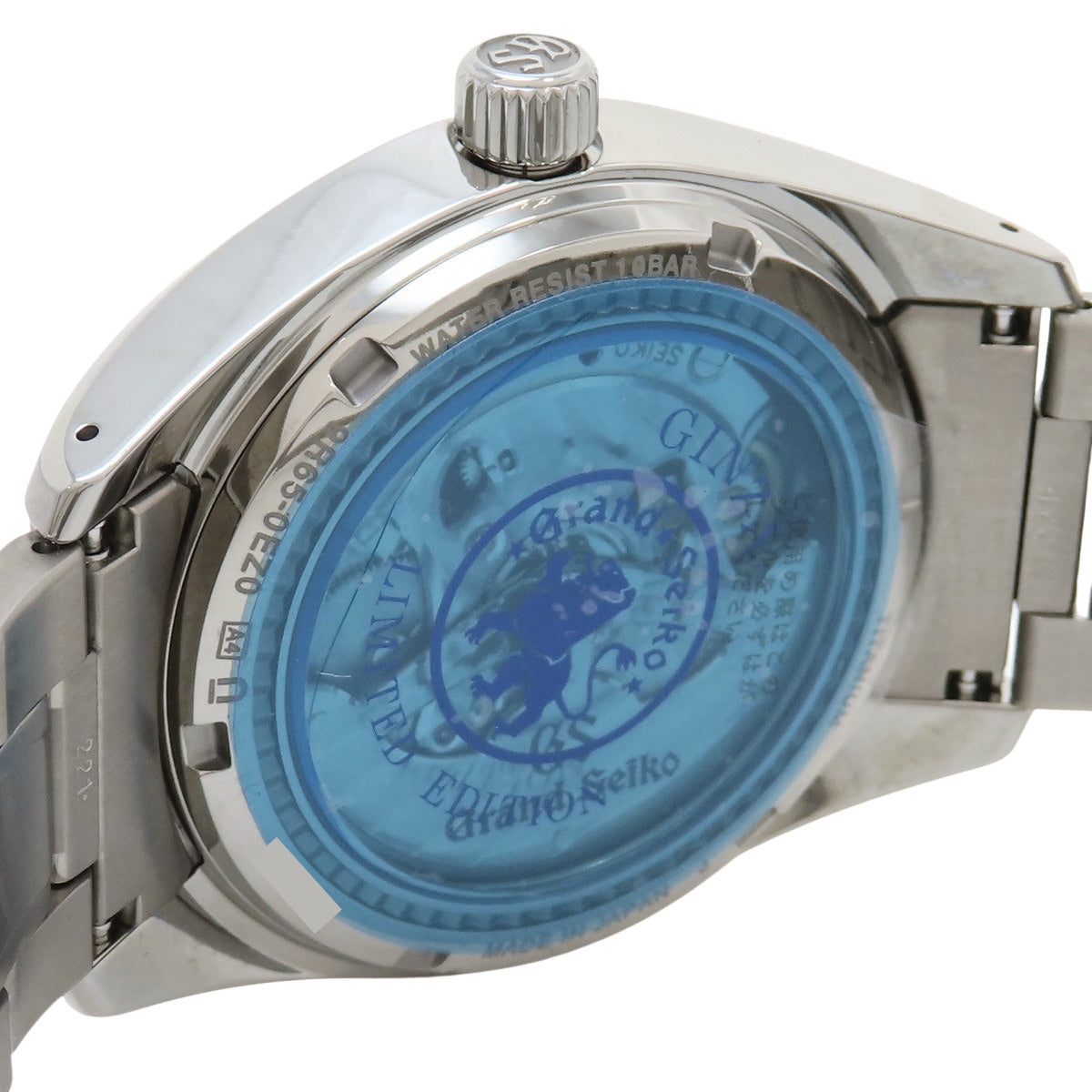 Heritage Collection Ginza Limited Edition SBGA501 TI Navy Spring Drive Men's