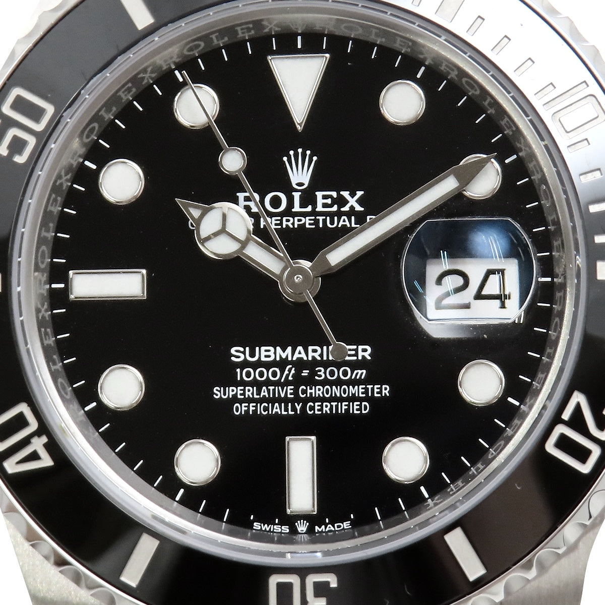 Submariner Date 126610LN Stainless Steel Random Number Black Automatic Men's