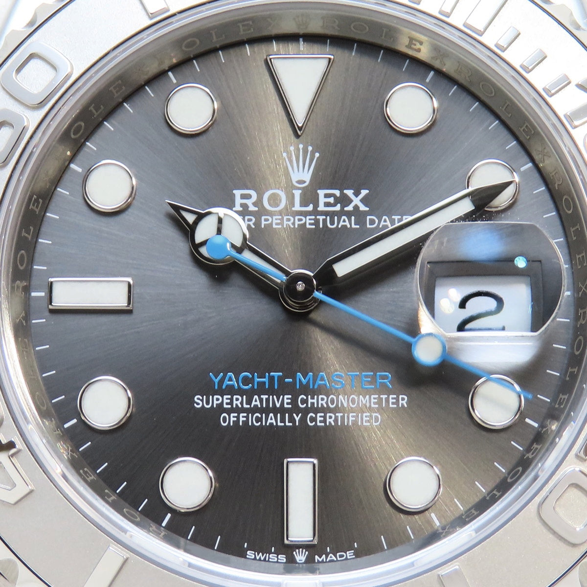 Yacht-Master 126622 PT/SS Random Serial Slate Dial Automatic Men's