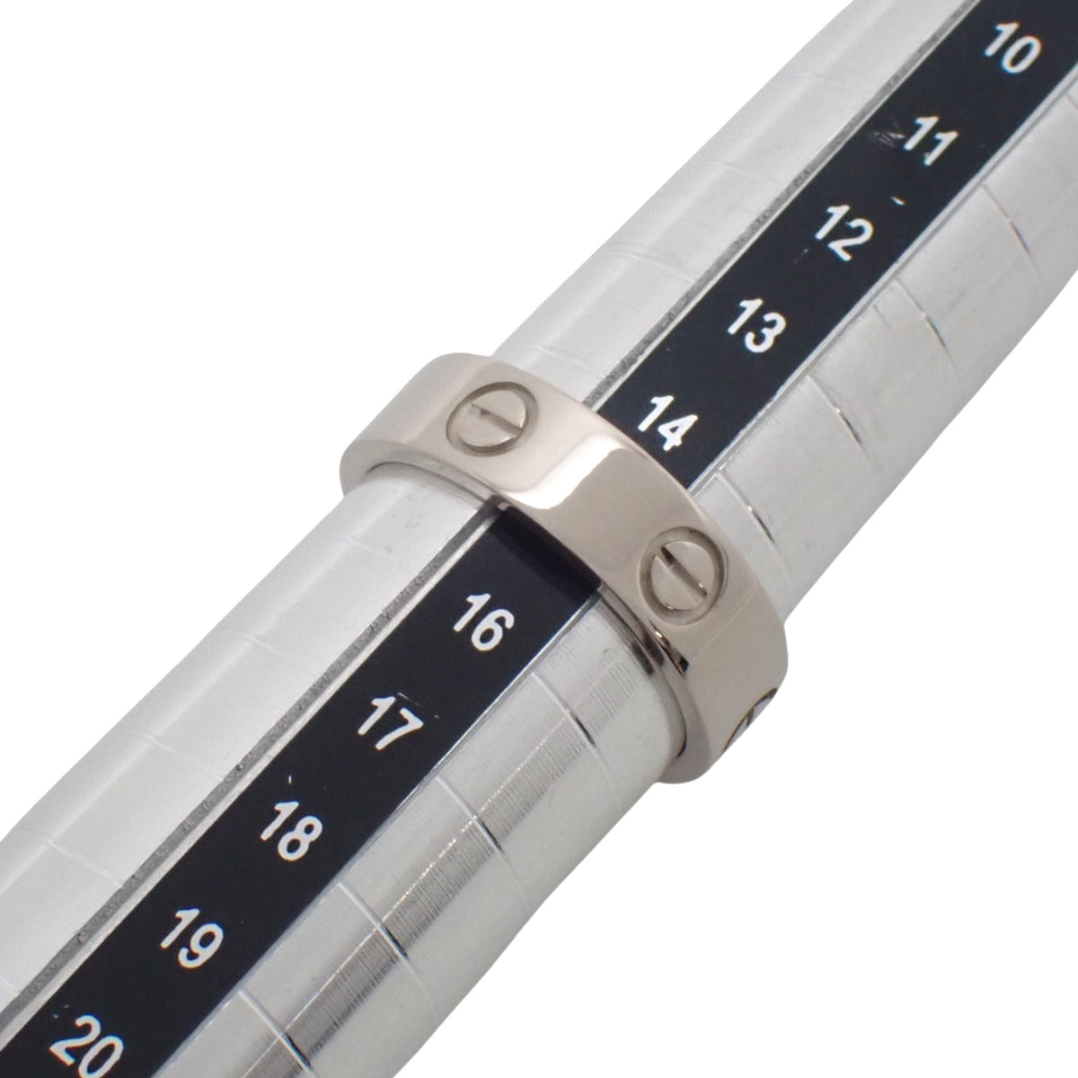 LOVEリング クラシックモデル ホワイトゴールド K18WG 55 7.5g