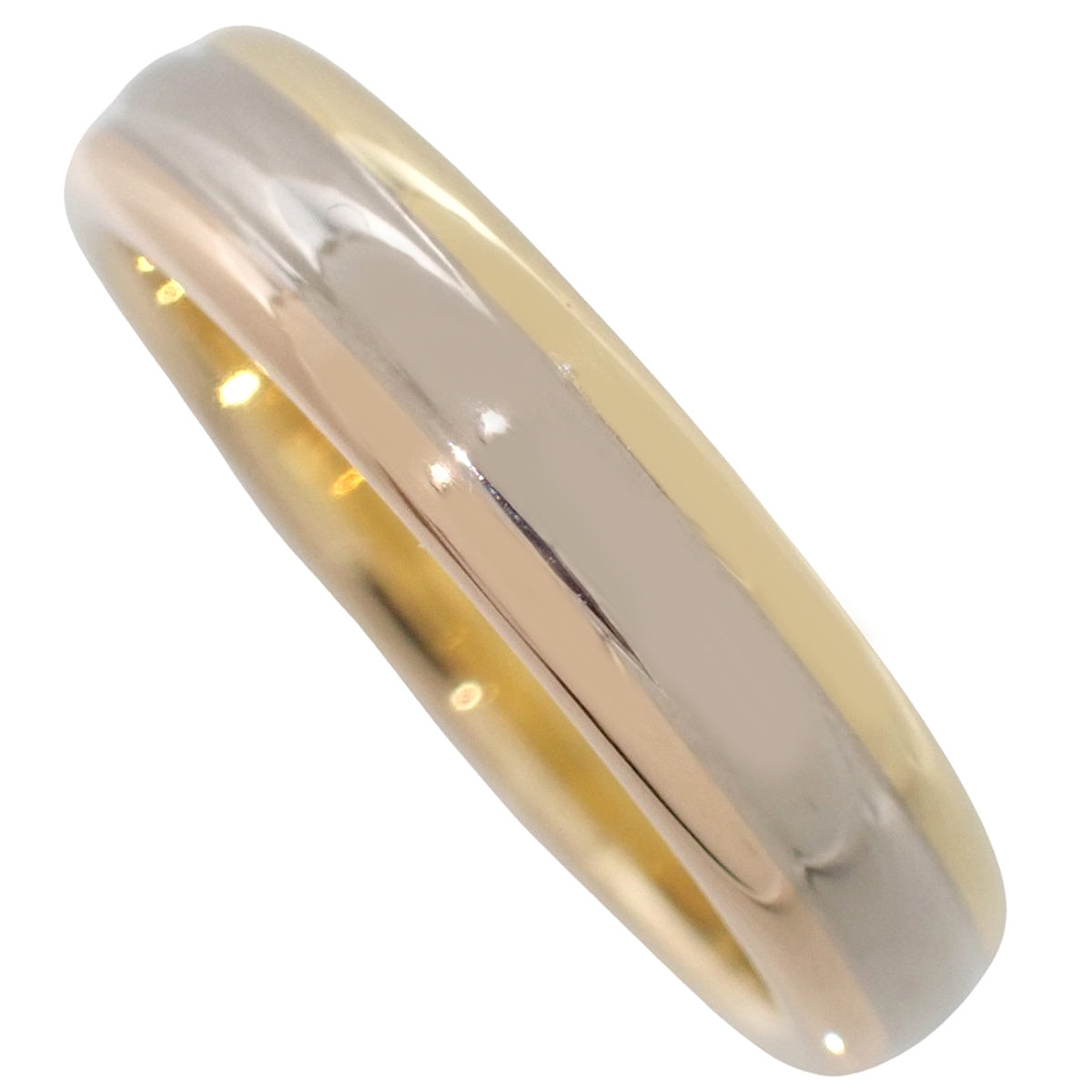 Vendôme Louis Cartier 戒指 黄金 玫瑰金 白金 K18 54 6.4克