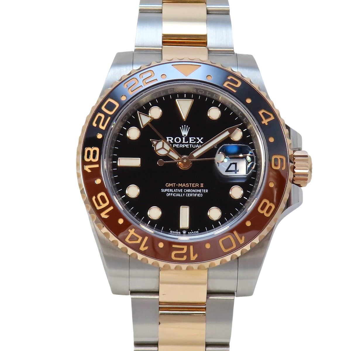 GMT-マスター2 126711CHNR PG/SS ランダム番 ブラック 自動巻き メンズ