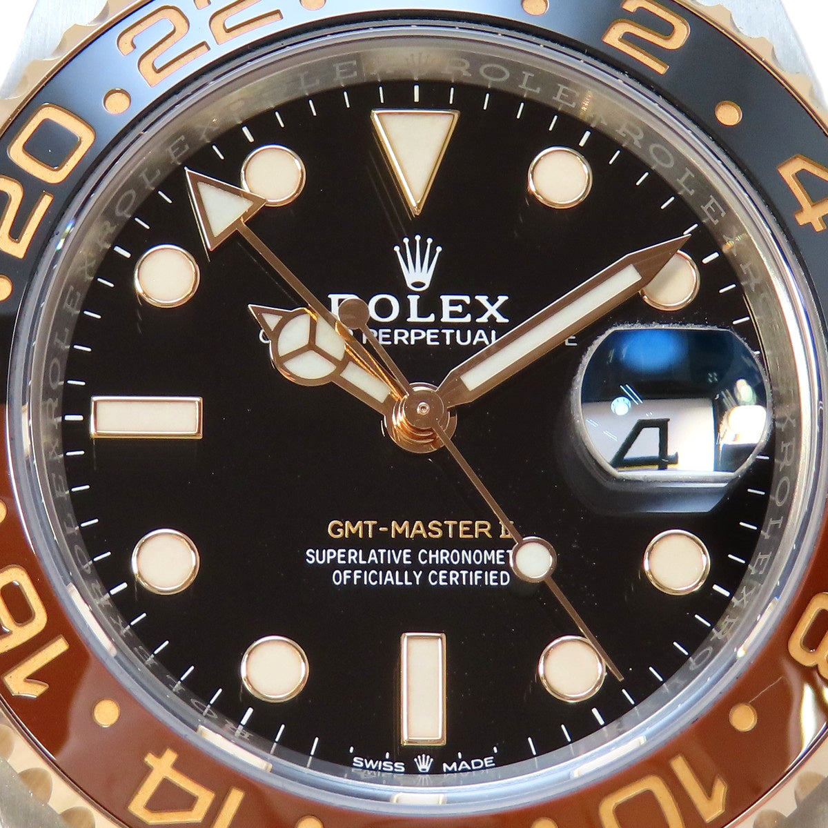 GMT-マスター2 126711CHNR PG/SS ランダム番 ブラック 自動巻き メンズ