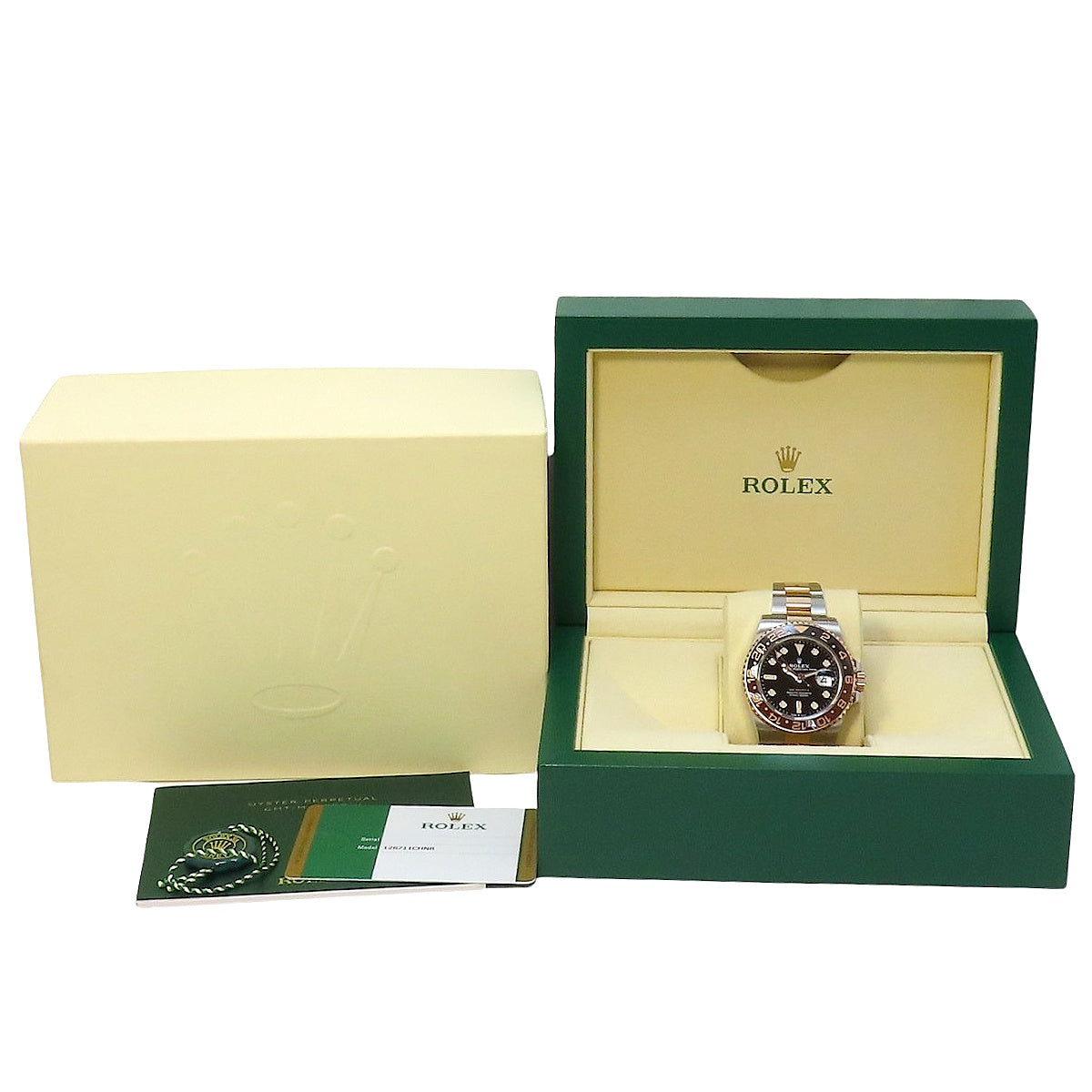 GMT-マスター2 126711CHNR PG/SS ランダム番 ブラック 自動巻き メンズ