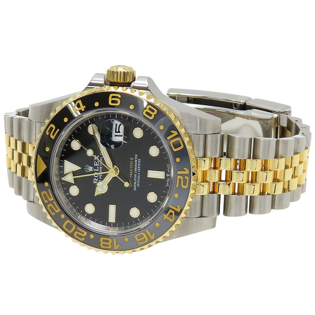 GMT-マスター2 126713GRNR YG/SS ランダム番 ブラック 自動巻き メンズ