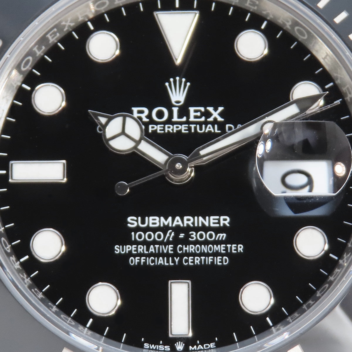 Submariner Date 126610LN SS Random Serial Black Automatic Men's