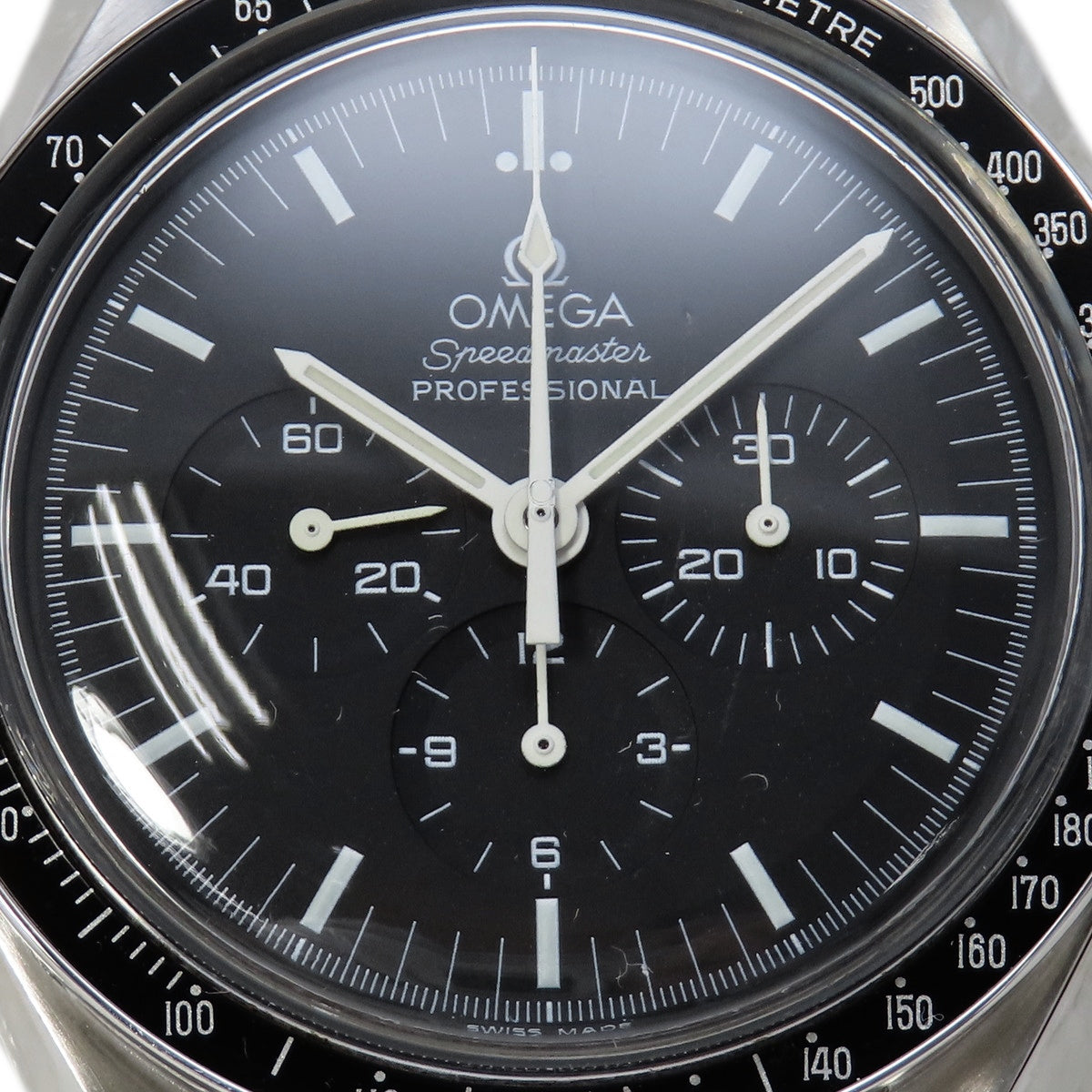 Speedmaster Moonwatch Professional 3570.50 SS Black Hand-wound Men's