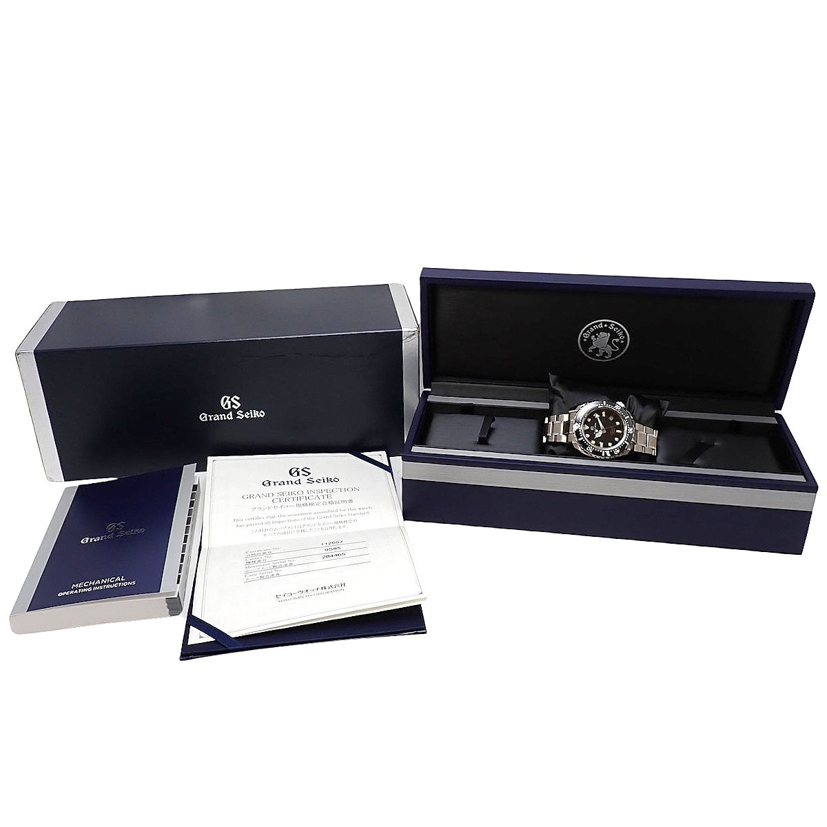 Mechanical Hi-Beat SBGH255 TI Black Automatic Men's