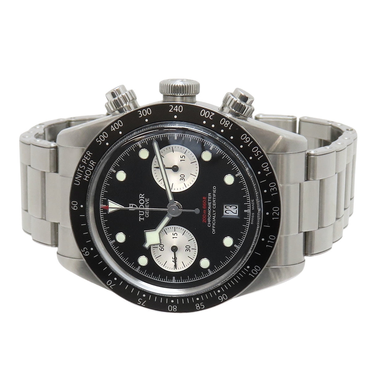 Black Bay Chrono 79360N 精钢 黑色 自动上链 男士