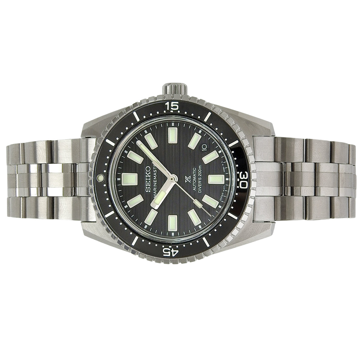 Prospex Marine Master SBEN011 SS Black Automatic Men's