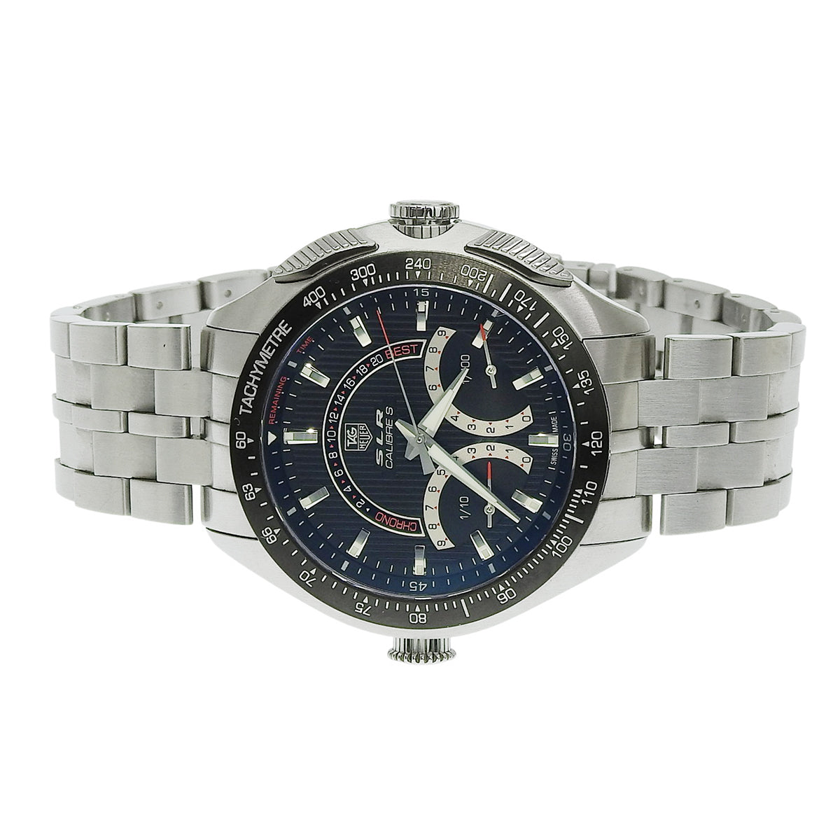 SLR キャリバーS メルセデス・ベンツ CAG7010.BA0254 SS ブラック クオーツ メンズ