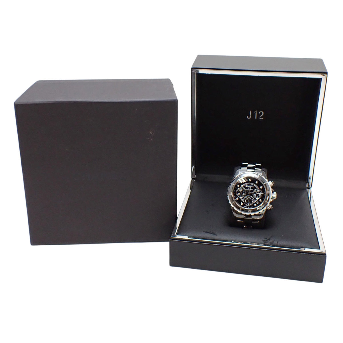 J12 オートマティック クロノグラフ H2419 CE 8Pダイヤモンドインデックス 自動巻き メンズ