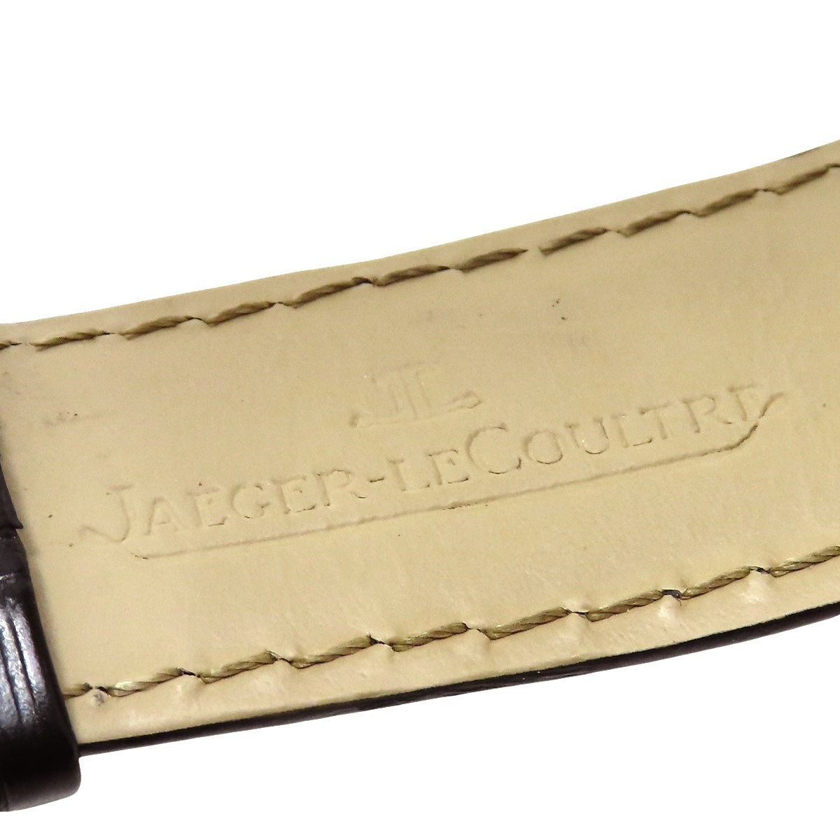 マスター・ウルトラスリム・デイト JLQ1288420 SS/革 シルバー 自動巻き メンズ