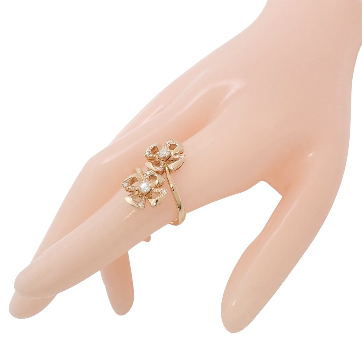 フィオレヴァー リング ダイヤモンド ピンクゴールド K18PG 53 6.0g