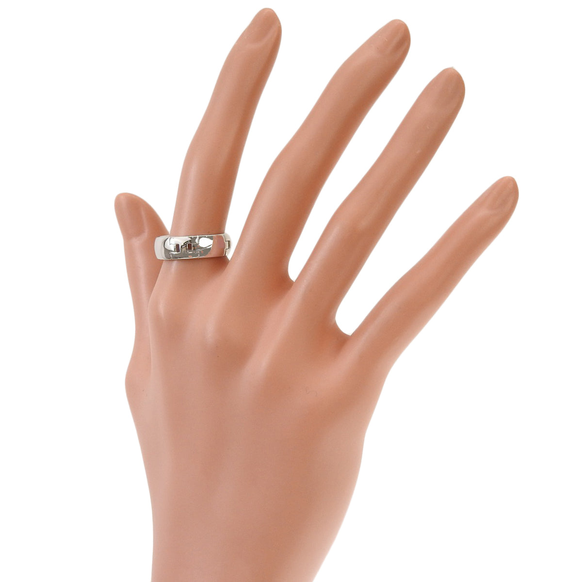 ヘラクレス リング ホワイトゴールド K18WG 54 9.4g