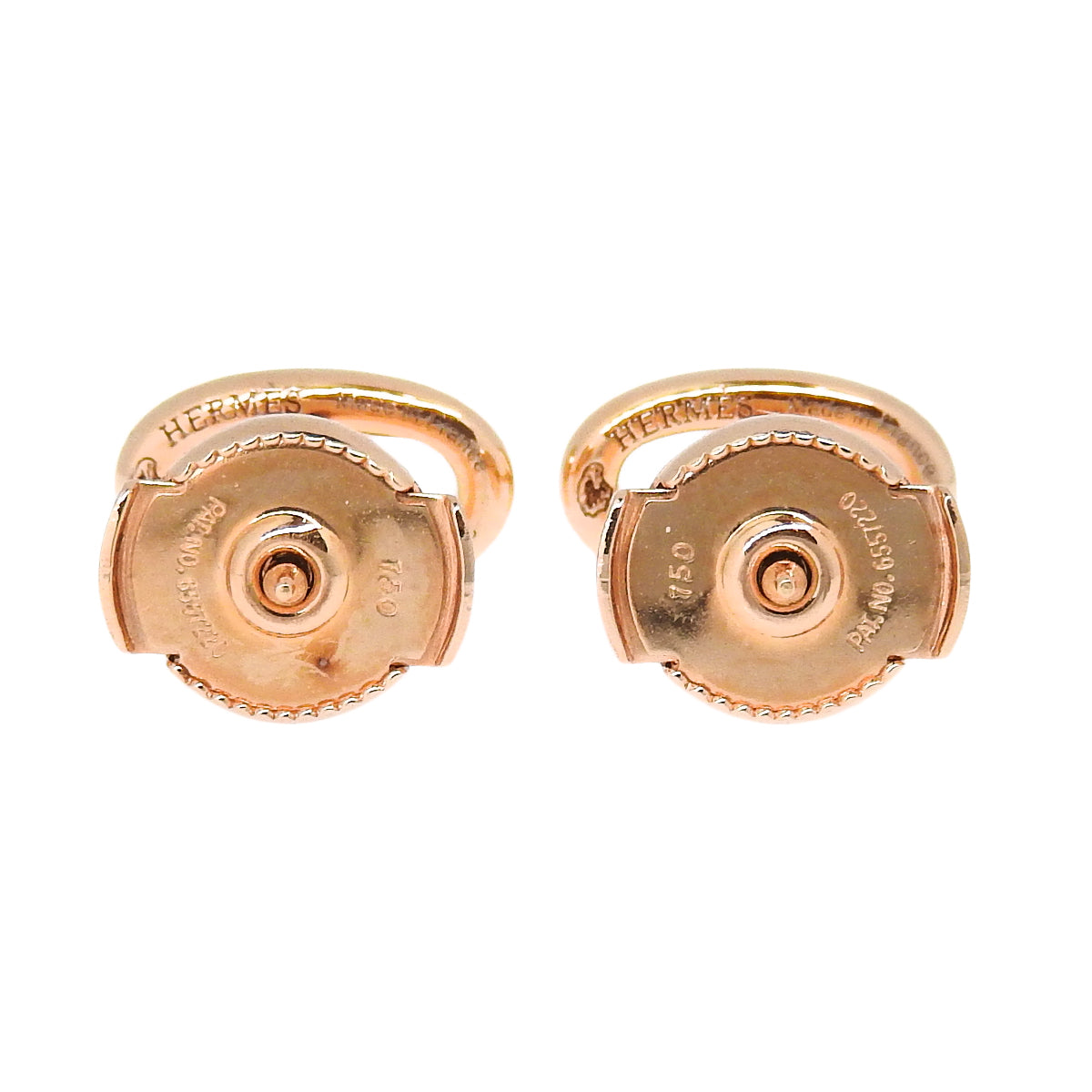 Chaine d'Ancre Farandole Earrings TPM Pink Gold K18PG 2.5g