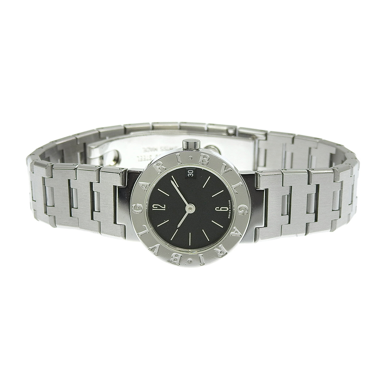 宝格丽Bulgari Bulgari 腕表 BB23SS 精钢 黑色 石英 女款