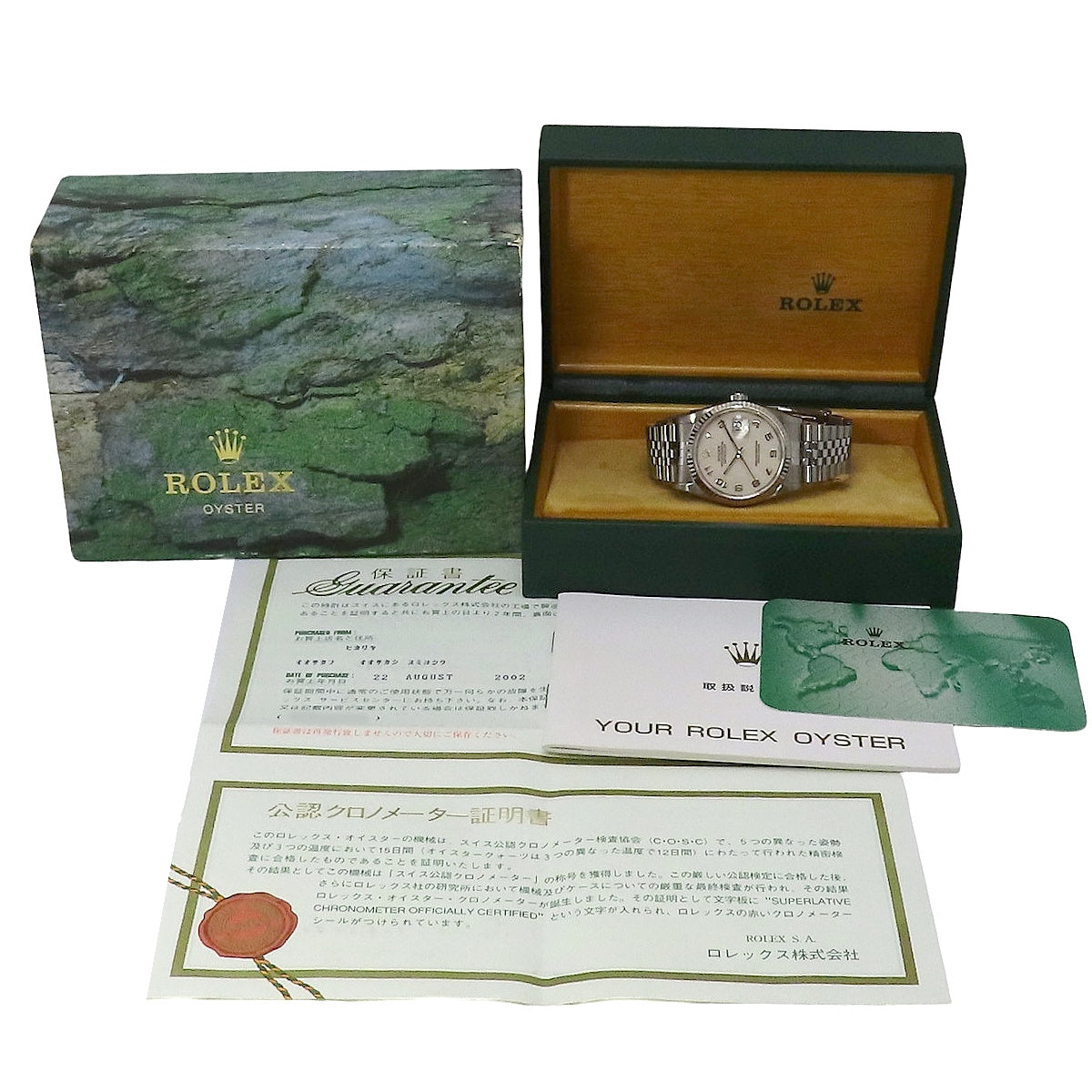ROLEX Datejust 16234 WG/SS "K" Series Ivory Computer Dial Automatic Men's|Vintage Luxury Brand Specialty Store|Shibuya, Tokyo|alamode