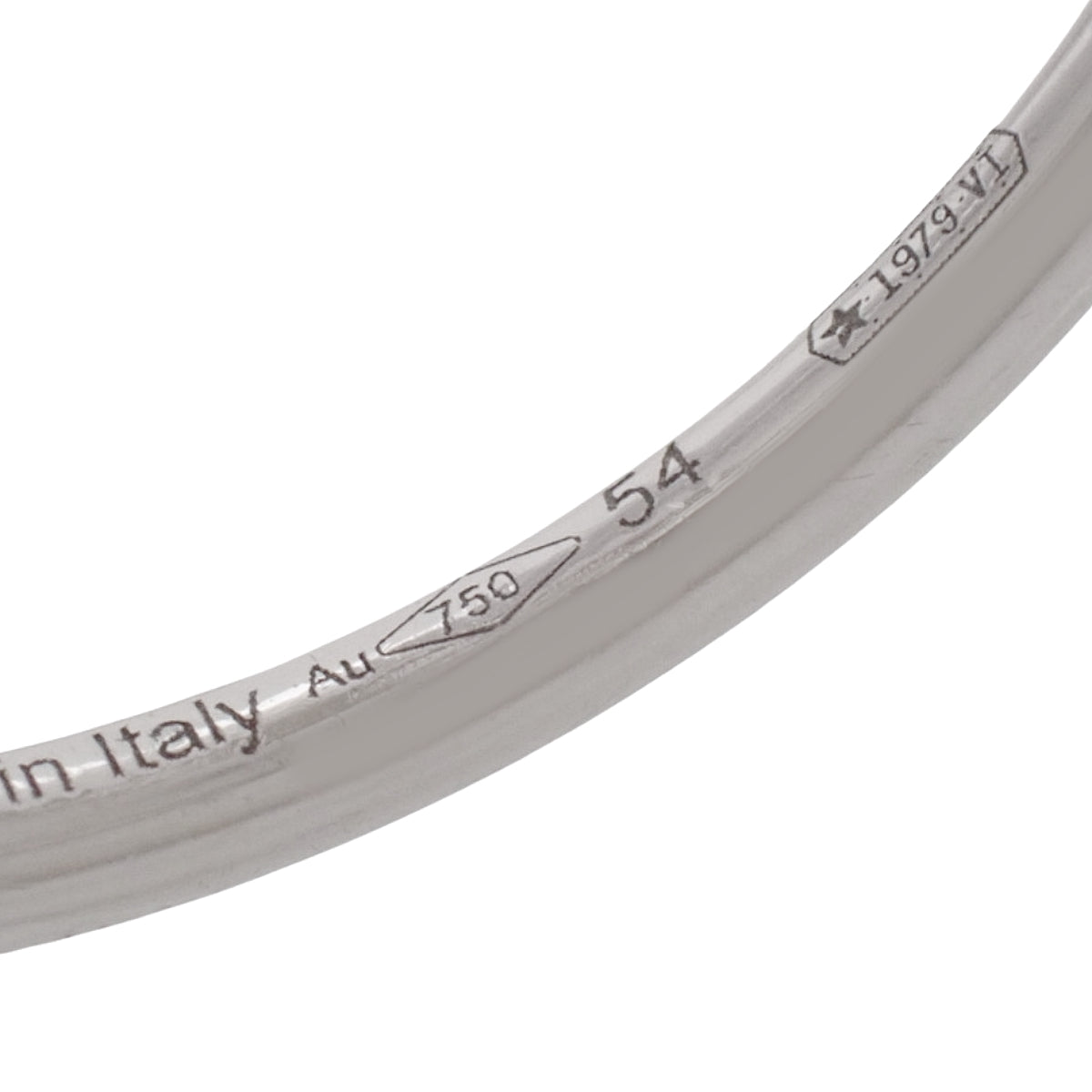 ロンド リング ダイヤモンド D0.32 ホワイトゴールド K18WG 54 2.7g