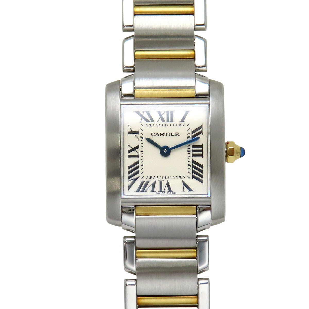 Tank Française SM W51007Q4 White Quartz Ladies'