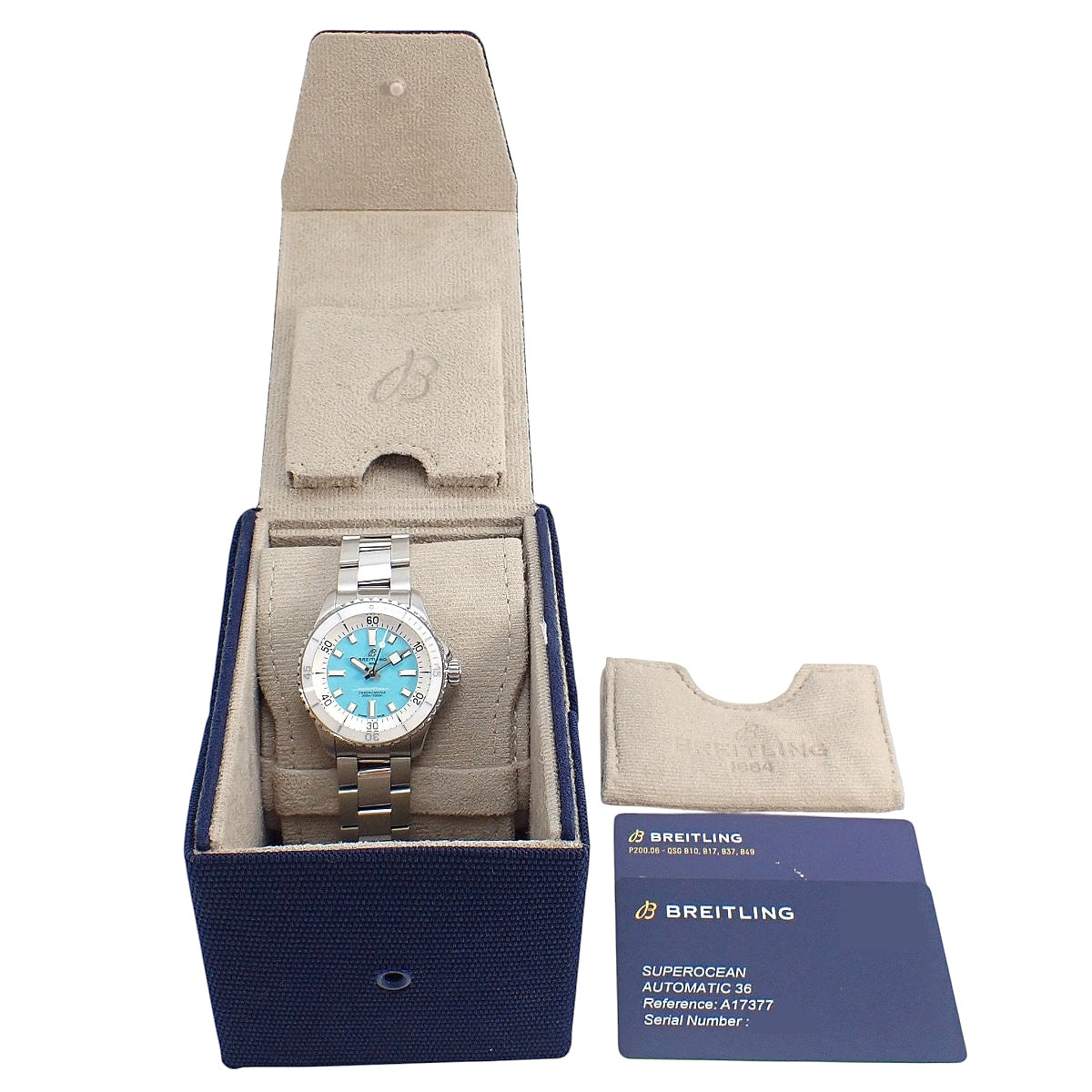 Superocean Automatic 36 A17377 SS Light Blue Automatic Men's