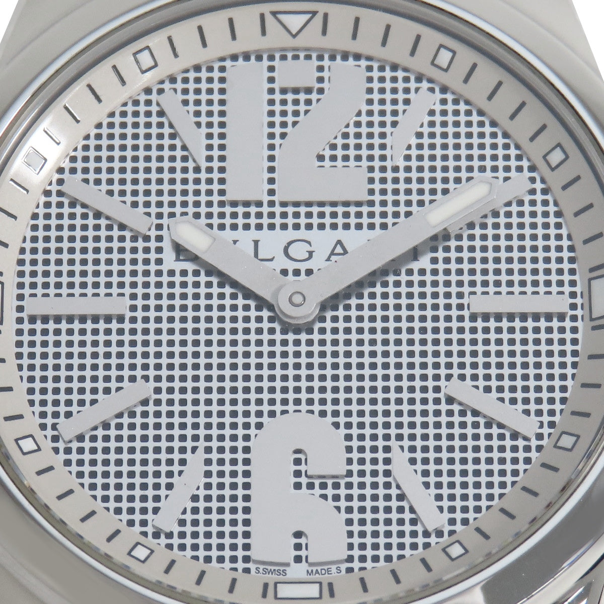 BVLGARI Solotempo ST37S SS Black Quartz Men's