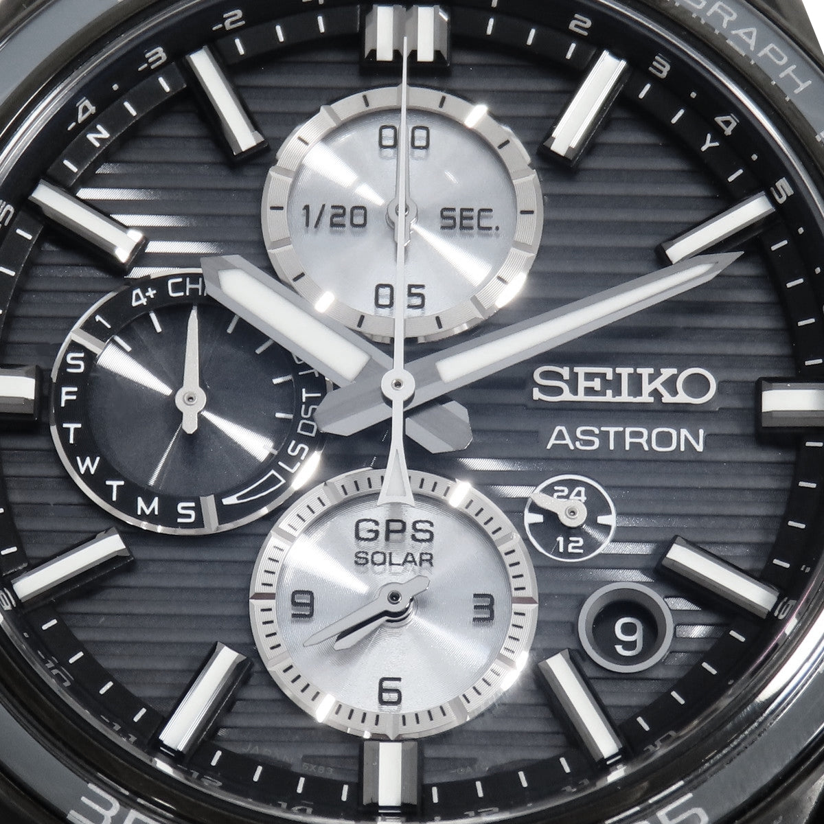 SEIKO ASTRON Nexter SBXC179 Titanium Gray Solar Radio Wave Men's Watch