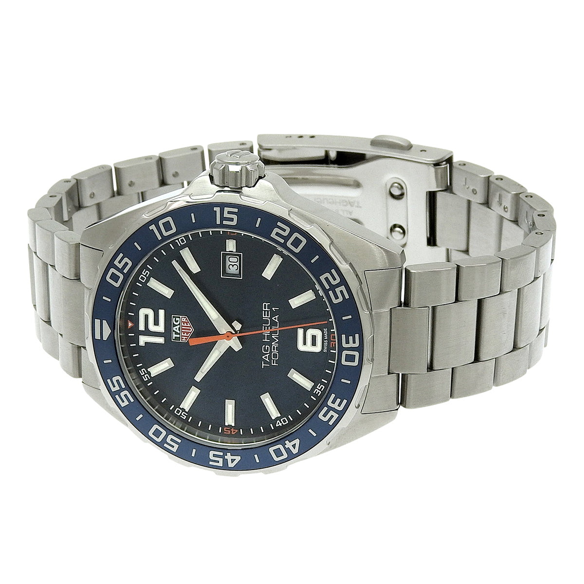 Formula 1 Date WAZ1010.BA0842 SS Blue Quartz Men's