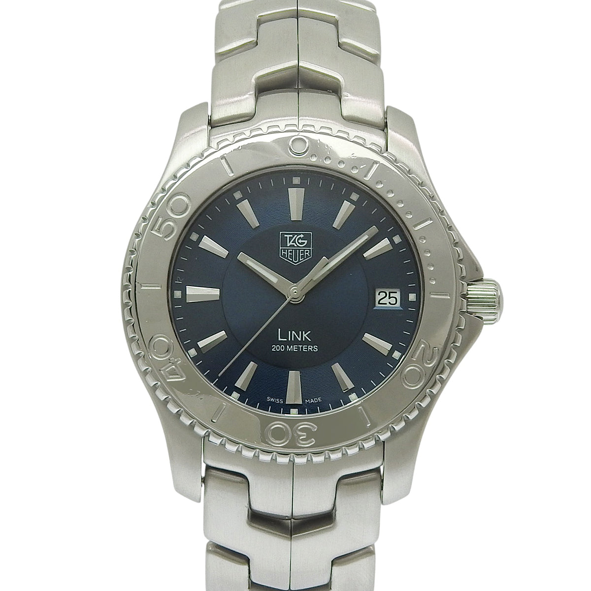 Link WJ1112.BA0570 SS Blue Quartz Men's